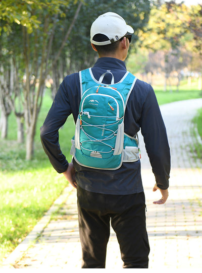 Mochila de Ciclismo Minimalista Impresa con Compartimento para Agua - Image 20