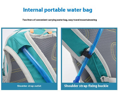 Mochila de Ciclismo Minimalista Impresa con Compartimento para Agua - Image 21