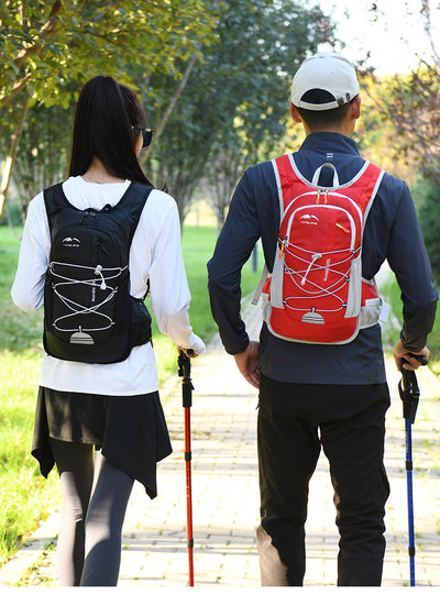 Mochila de Ciclismo Minimalista Impresa con Compartimento para Agua - Image 24