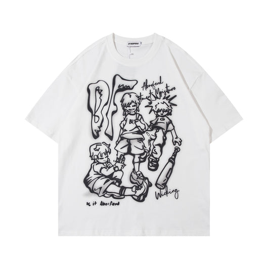 Camiseta Suelta Unisex de Moda Casual - Image 16