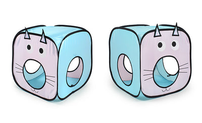 Carpa Plegable para Gatos con Túnel Interactivo - Image 8