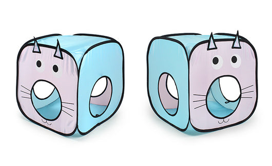 Carpa Plegable para Gatos con Túnel Interactivo - Image 8