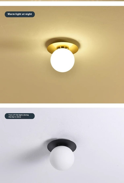 Lámparas de Pared Nórdicas Personalizadas con Esferas de Vidrio para Dormitorio y Sala - Image 22