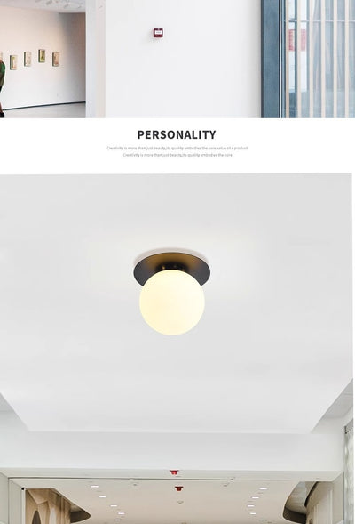 Lámparas de Pared Nórdicas Personalizadas con Esferas de Vidrio para Dormitorio y Sala - Image 24