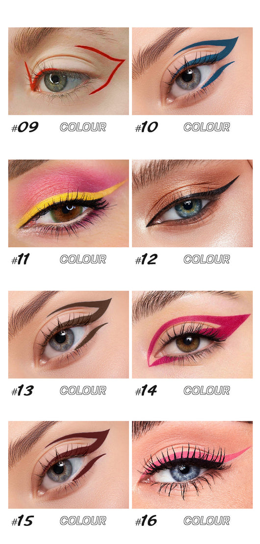 Delineador de Ojos 24 Colores Waterproof de Secado Rápido Ultra Preciso - Image 69
