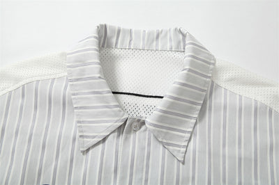 Camisa Manga Larga Hombre con Estampado de Letras Diseño Oversize - Image 20
