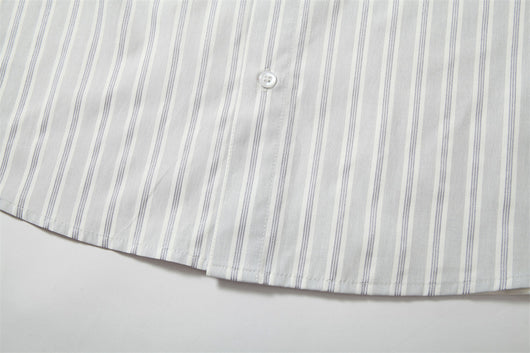 Camisa Manga Larga Hombre con Estampado de Letras Diseño Oversize - Image 24