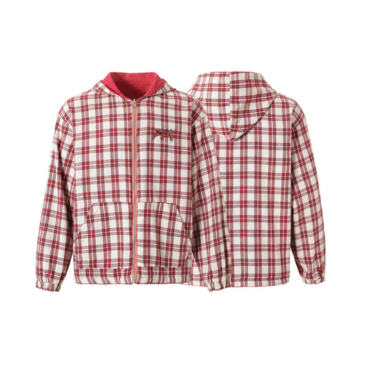 Chaqueta Reversible Hombre Diseño Cuadros Estampado Digital Moda Europea - Image 38