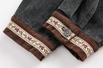 Chaqueta Denim Punk Oversized con Desgastes - Image 32