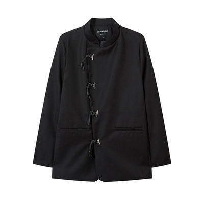 Traje Casual Hombre Cuello Mao con Cierre Tradicional Chino - Image 23