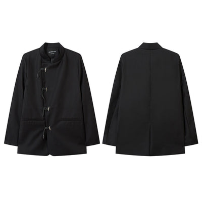 Traje Casual Hombre Cuello Mao con Cierre Tradicional Chino - Image 24