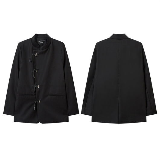 Traje Casual Hombre Cuello Mao con Cierre Tradicional Chino - Image 24
