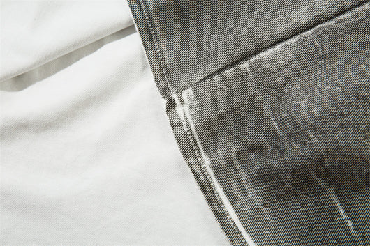 Camisa Vaquera Desgastada de Estilo Industrial para Hombre - Image 24
