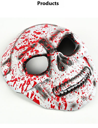 Máscara Calavera 3D de Espuma PU Blanda con Efecto Sangre - Halloween y Día de Muertos - Image 11