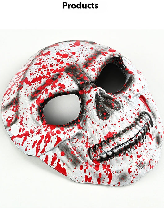 Máscara Calavera 3D de Espuma PU Blanda con Efecto Sangre - Halloween y Día de Muertos - Image 11