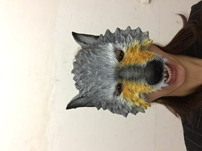 Máscara de Lobo PU Espuma para Disfraces y Fiestas Temáticas - Image 12