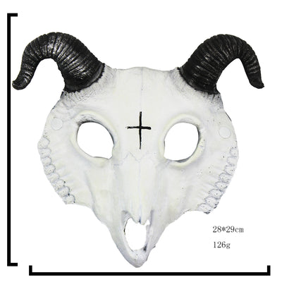 Máscara de Cabra de Poliuretano para Fiesta Halloween - Image 10
