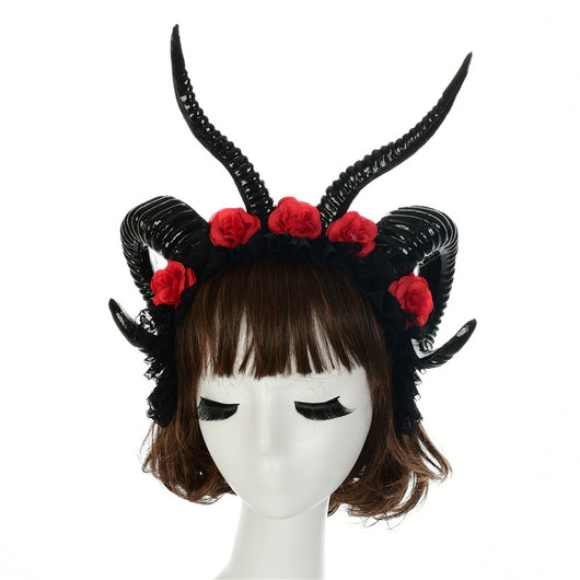 Diadema de Cuernos de Bruja Negra - Accesorio de Cosplay y Disfraz - Image 15