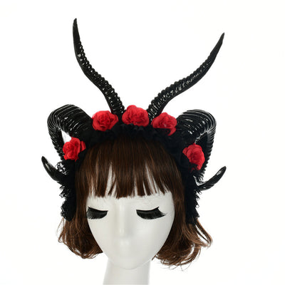 Diadema de Cuernos de Bruja Negra - Accesorio de Cosplay y Disfraz - Image 16