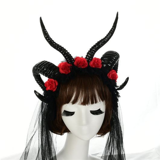 Diadema de Cuernos de Bruja Negra - Accesorio de Cosplay y Disfraz - Image 17
