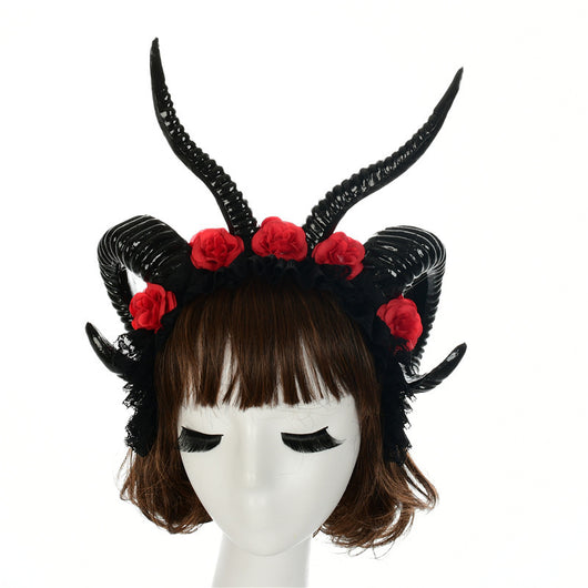 Diadema de Cuernos de Bruja Negra - Accesorio de Cosplay y Disfraz - Image 18