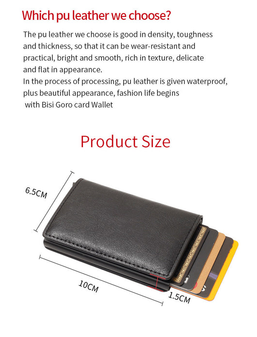 Billetera Compacta de Aluminio con Compartimentos Flexibles - Image 19