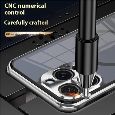 Funda para Teléfono con Marco de Metal Minimalista y Transpirable - Image 8