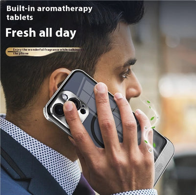 Funda para Teléfono con Marco de Metal Minimalista y Transpirable - Image 11