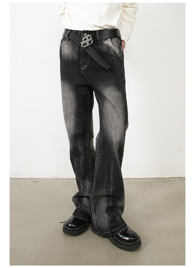 Traje de Mezclilla Retro Holgado Efecto Desgastado - Image 20
