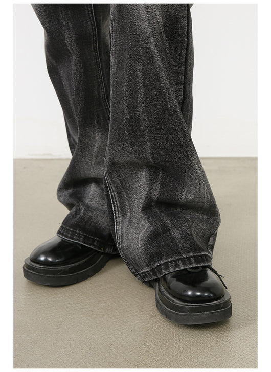 Traje de Mezclilla Retro Holgado Efecto Desgastado - Image 25