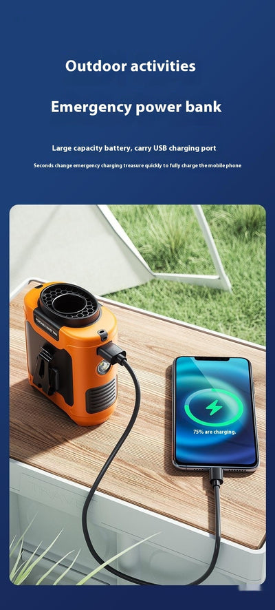 Ventilador Portátil de Cintura con Refrigeración por Carga - Alivio Instantáneo del Calor - Image 29