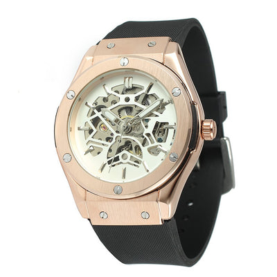 Reloj Mecánico Automático Hueco para Hombre - Diseño Casual Elegante - Image 8