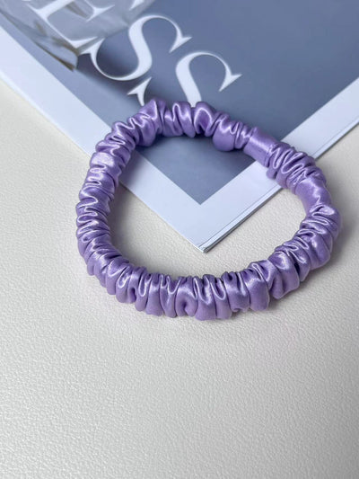 Anillo Elástico de Seda para Cabello - Suave sin Marcas - Image 68