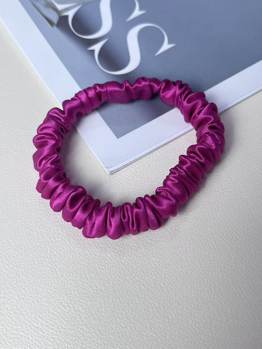 Anillo Elástico de Seda para Cabello - Suave sin Marcas - Image 75