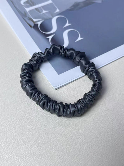 Anillo Elástico de Seda para Cabello - Suave sin Marcas - Image 81