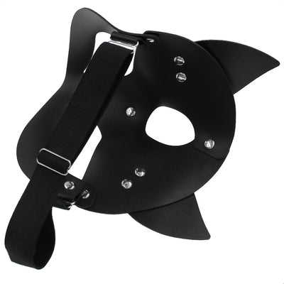 Máscara de Zorro de Cuero PU Personalizable - Diseño Europeo y Estadounidense - Image 23