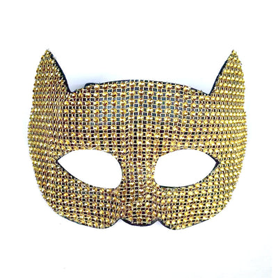Máscara de Gato Mascarada con Cristales Adhesivos para Hombre y Mujer - Image 15