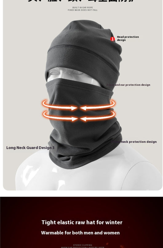 Conjunto Protector Térmico 2 en 1 para Ciclismo - Pasamontaña y Cuello - Image 11