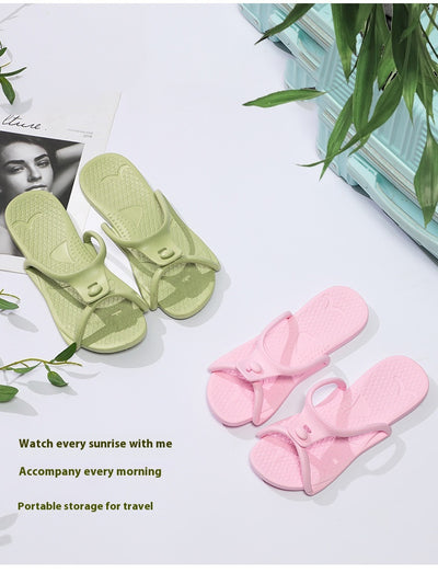Pantuflas Plegables de Viaje con Suela Antideslizante - Image 7