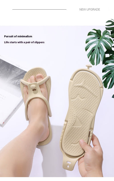 Pantuflas Plegables de Viaje con Suela Antideslizante - Image 10
