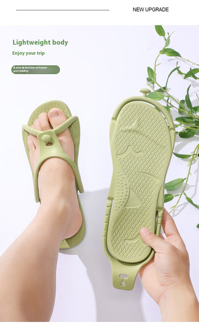 Pantuflas Plegables de Viaje con Suela Antideslizante - Image 20