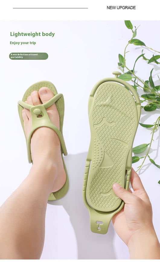 Pantuflas Plegables de Viaje con Suela Antideslizante - Image 20