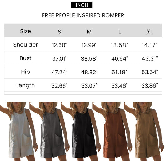 Jumpsuit Suelto sin Mangas para Mujer - Comodidad de Verano - Image 11