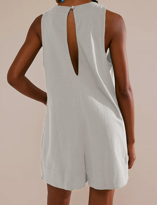 Jumpsuit Suelto sin Mangas para Mujer - Comodidad de Verano - Image 13