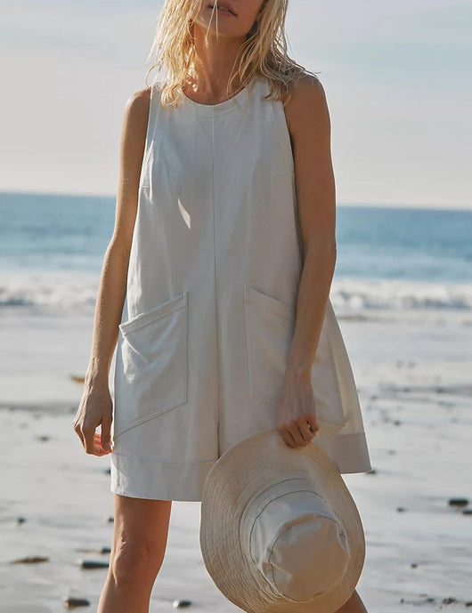 Jumpsuit Suelto sin Mangas para Mujer - Comodidad de Verano - Image 17