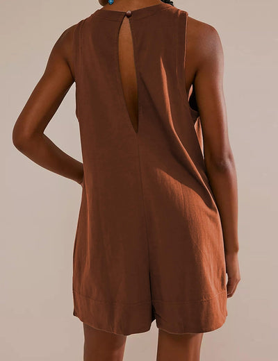 Jumpsuit Suelto sin Mangas para Mujer - Comodidad de Verano - Image 25