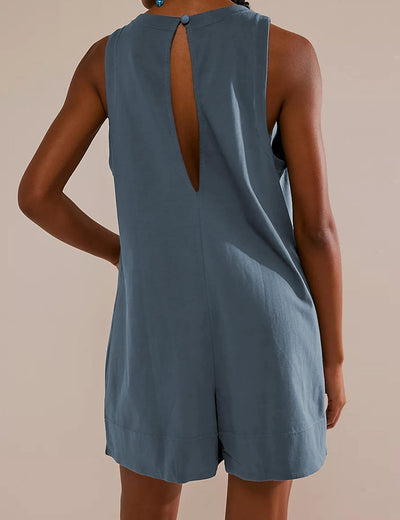 Jumpsuit Suelto sin Mangas para Mujer - Comodidad de Verano - Image 39