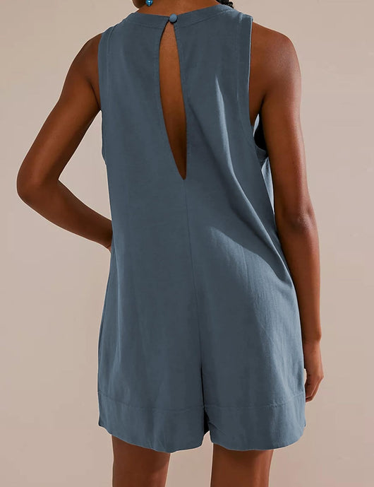 Jumpsuit Suelto sin Mangas para Mujer - Comodidad de Verano - Image 39