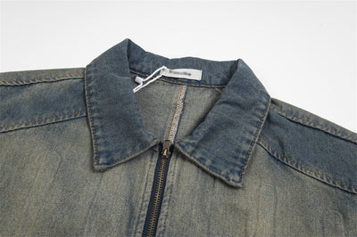 Chaqueta Denim Punk Old Wash para Hombre - Image 6