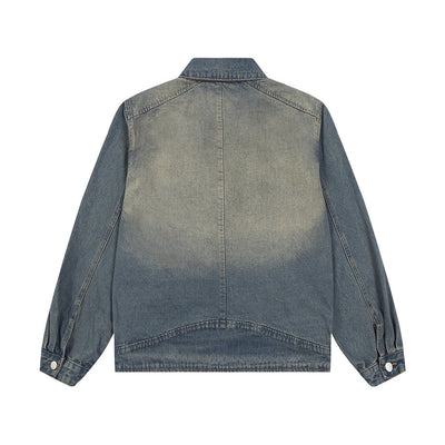 Chaqueta Denim Punk Old Wash para Hombre - Image 13